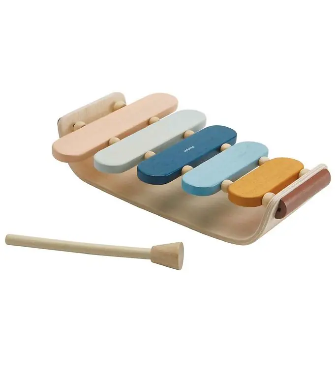 Superprijs PlanToys Muziekinstrument - Hout - Ovale xylofoon