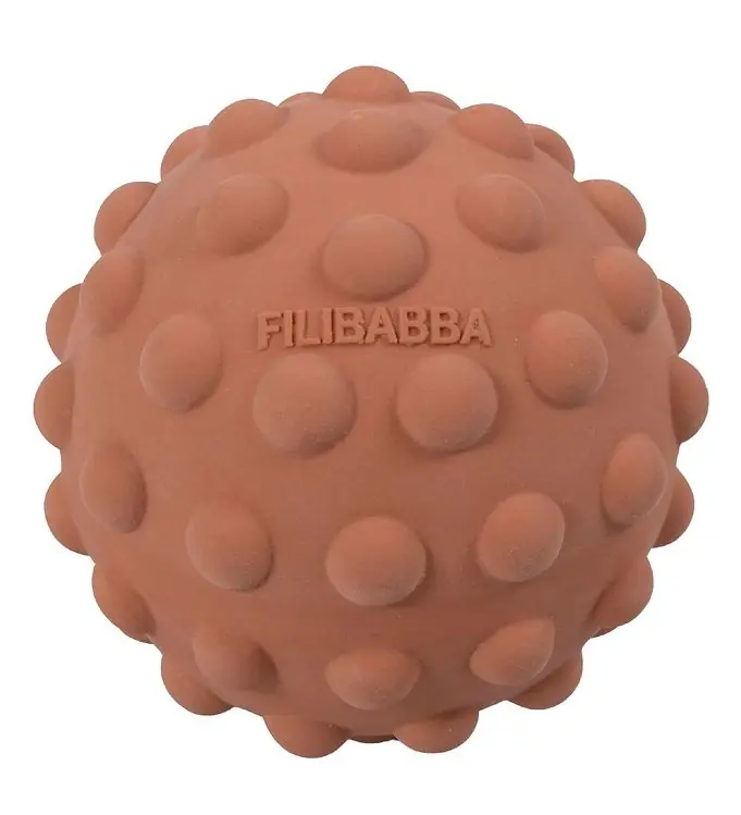 Filibabba Motoriekbal - 8 cm - Pil Sense - Meloen Gecertificeerd