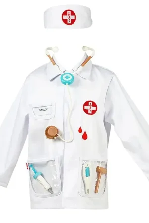 Betrouwbaar Souza Verkleedkleren - Dokter - Wit