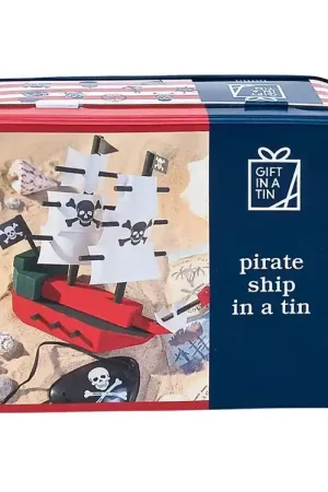Veilige Betaling Gift In A Tin Bouwwerf Speelset - Bouwen - Pirate Ship In A Tin