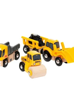 BRIO Bouwvoertuigen - 5 Onderdelen 33658 Superprijs