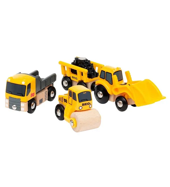 BRIO Bouwvoertuigen - 5 Onderdelen 33658 Superprijs