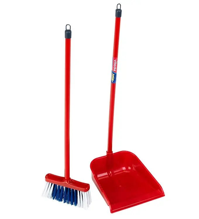 Hete Deal Vileda Junior Fejebakke m. Lang Schacht + Kost - Speelgoed
