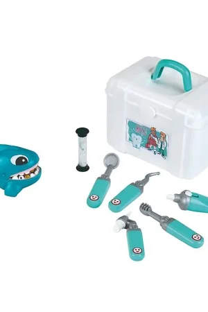 Nieuw Klein Tandarts Set - Speelgoed - 9 stuks - Wit/Blauw