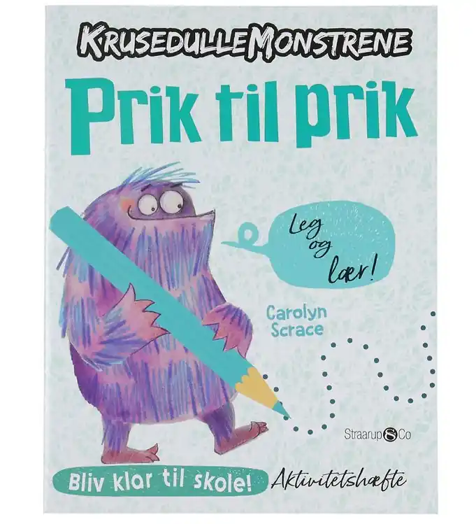 Beste Prijs Straarup & Co Boek - Doodle Monsters - Punt naar punt - Deens