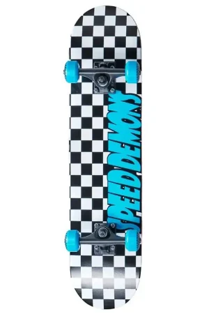Speed Demonen Skateboard - 7.75'' - Dammen voltooid - Blauw Favoriet