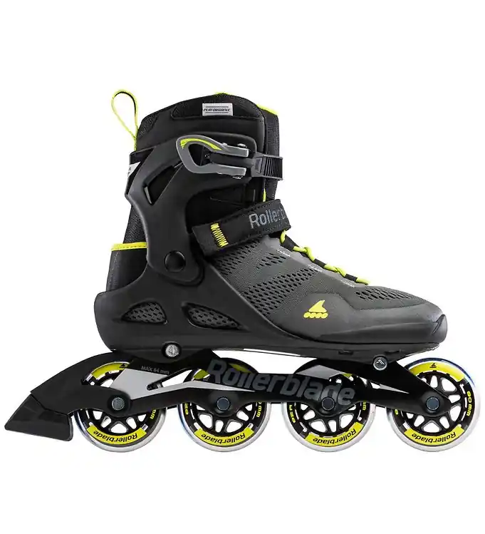 Rollerblade Rolschaatsen - Macroblade 80 - Black/Limoen - Skeele Nieuw