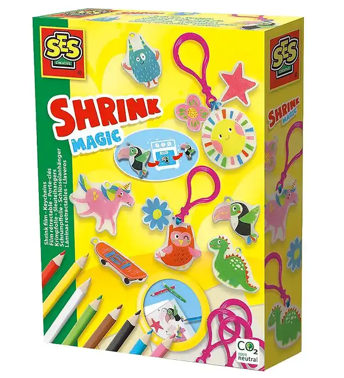 Seizoensaanbieding SES Creative Krimpfolie - DIY - Sleutelhangers