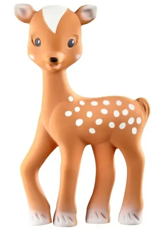 Actieprijs Sophie la Girafe Knuffel - 16 cm - Fanfan le Faon - Bruin