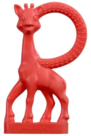 Sophie la Girafe Bijtring - Vanilla - Rood Korting