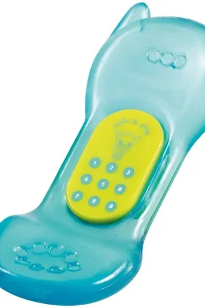Aanbieding Sophie la Girafe Bijtring - Telefoon - Blauw Transparant