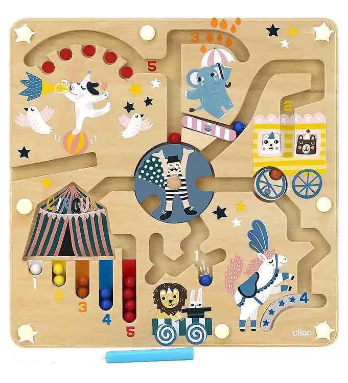 Weekendaanbieding Vilac Activiteitenspeelgoed - Hout - Circus