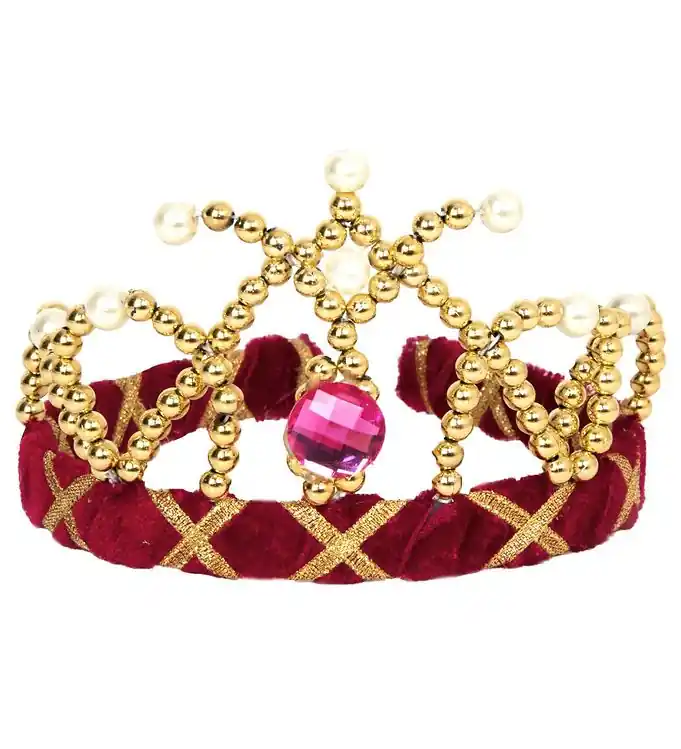 Den Goda Fen Kostuum - Tiara - Rood Superprijs