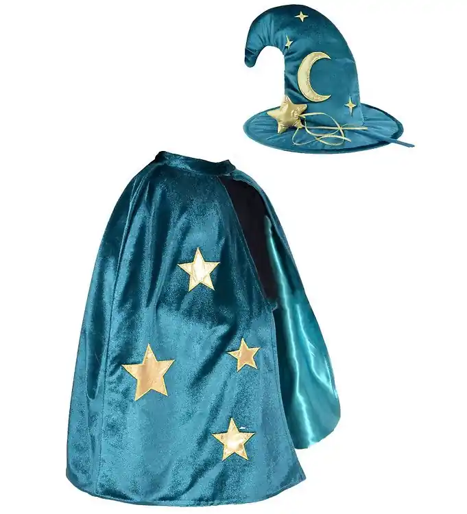Den Goda Fen Verkleedkleren - Tovenaar - Turkoois Laatste Versie