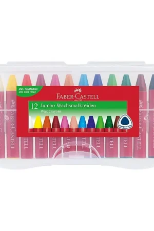 Faber-Castell Kleurpotloden - 12 stk - Jumbo - Multi Gratis Retour