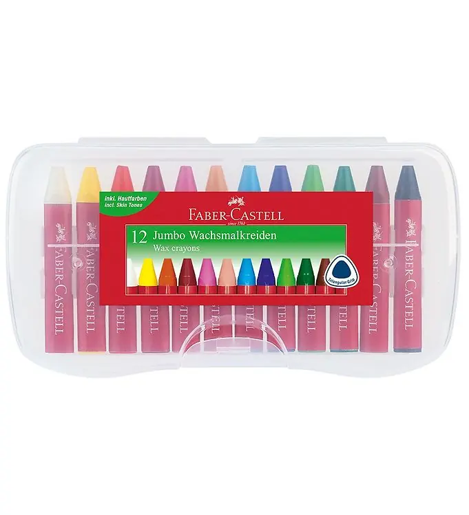 Faber-Castell Kleurpotloden - 12 stk - Jumbo - Multi Gratis Retour
