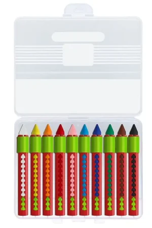 Faber-Castell Kleurpotloden - 10 stk - Multi Flitsaanbieding