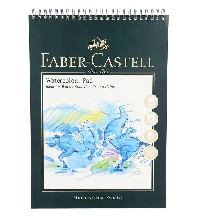 Faber-Castell Schilderblok - Aquarel - 10 vellen - A4 Hoge Kwaliteit
