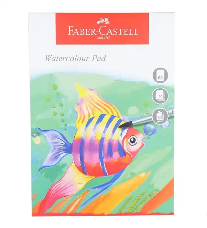 Faber-Castell Schilderblok - Aquarel - 40 vellen - A4 Fabrieksprijs