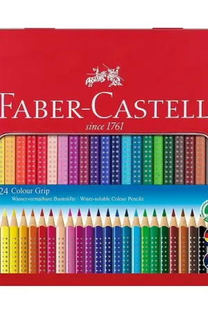 Faber-Castell Kleurpotloden - Grip - Aquarel - 24 stk - Multi Rechtstreeks Van De Fabrikant