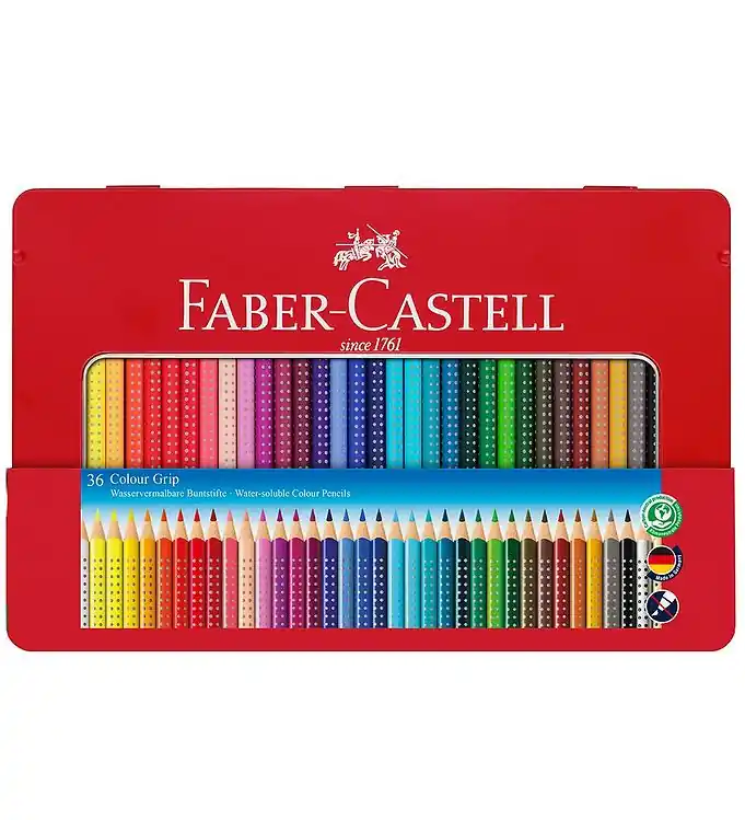 Faber-Castell Kleurpotloden - Grip - Aquarel - 36 stk - Multi Bestel Nu