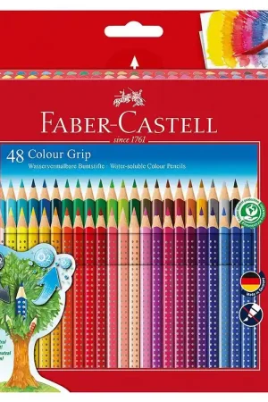 Alleen Vandaag Faber-Castell Kleurpotloden - Grip - Aquarel - 48 stk - Multi