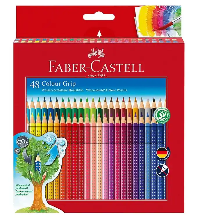 Alleen Vandaag Faber-Castell Kleurpotloden - Grip - Aquarel - 48 stk - Multi
