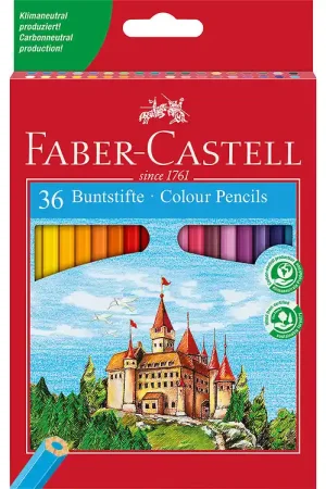 Aanbieding Faber-Castell Kleurpotloden - Kasteel - 36 stk - M
