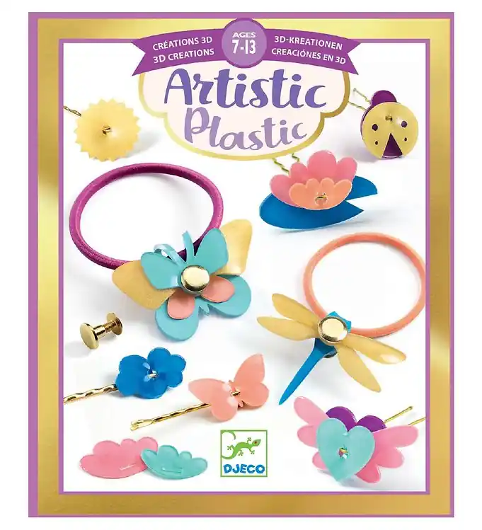 Merkproduct Djeco Haaraccessoires-Set - DIY - Haarversieringen