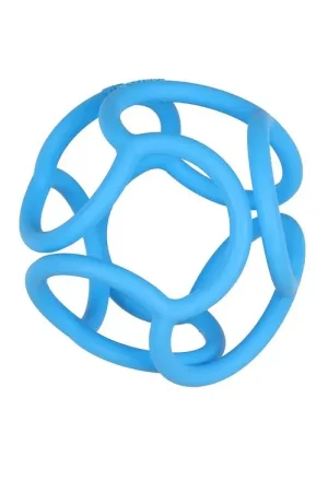 Hoge Kwaliteit OgoBolli Bijtbal - Silicone - Blauw