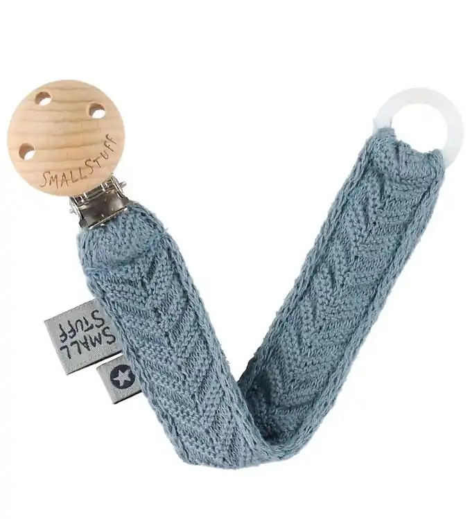 Exclusieve Aanbieding Smallstuff Speenketting - Gehaakt - Cloudy