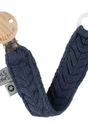 Smallstuff Speenketting - Gehaakt - Dark Denim Merkproduct