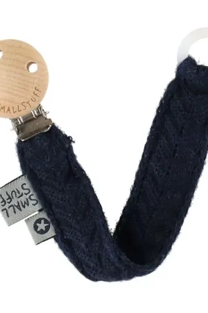 Speciale Aanbieding Smallstuff Speenketting - Gehaakt - Navy