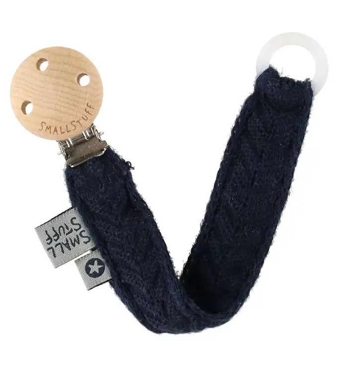 Speciale Aanbieding Smallstuff Speenketting - Gehaakt - Navy