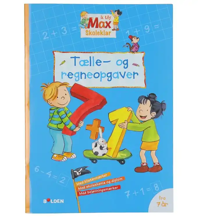 Forlaget Bolden Werkboek - Max & Lily Schoolklaar - Deens Alleen Vandaag