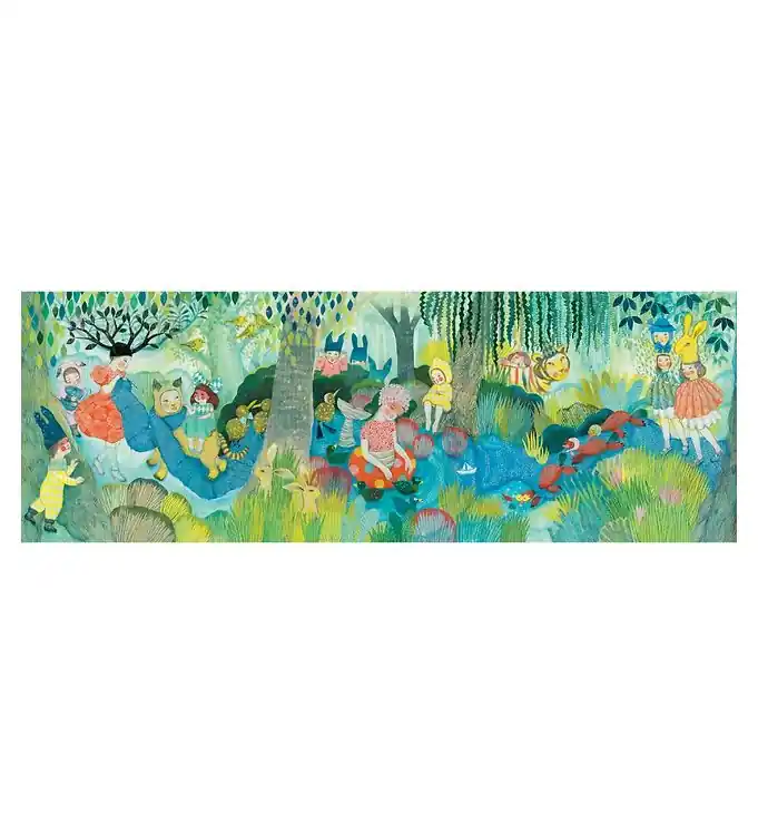 Favoriet Djeco Puzzel - 350 Bakstenen - River Party