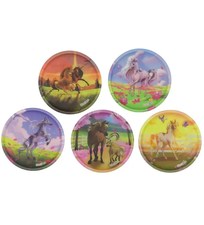 Gereduceerde Prijs Ergobag Klittenbandlabels - 5 st. - Pony's