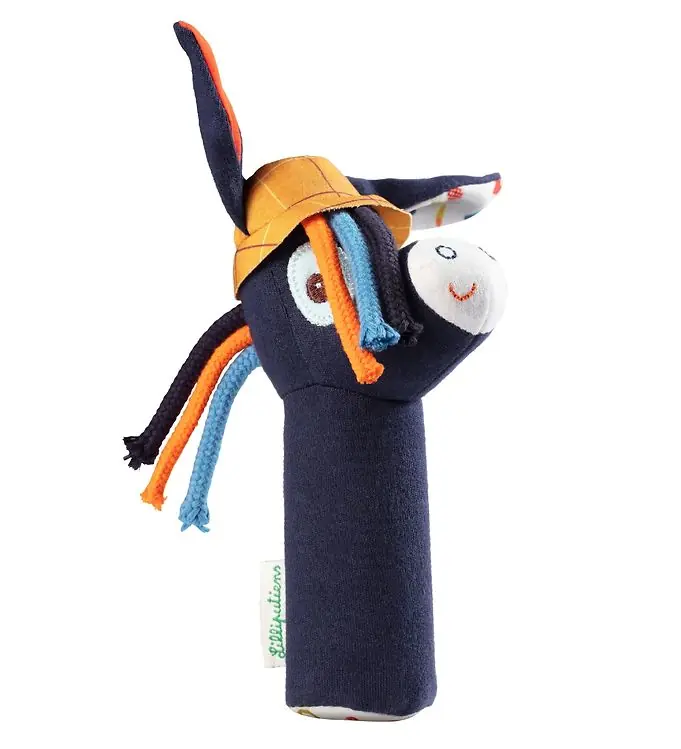 Lilliputiens Knuffel m. Geluid - 17 cm - Ignace - Navy Direct Verzonden