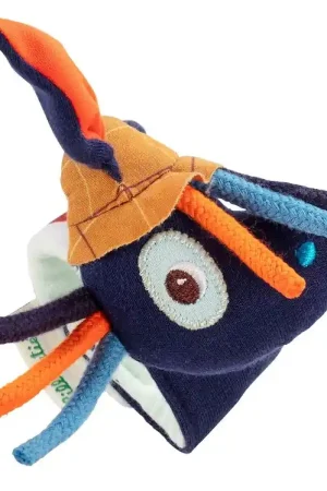 Beste Prijs Lilliputiens Rammelaar m. Armband - Ignace - Navy