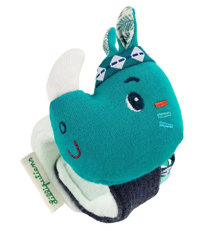 Lilliputiens Rammelaar m. Armband - Marius - Lichtblauw Shop Nu