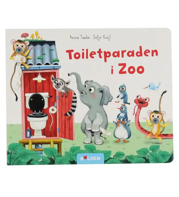 Populair Forlaget Bolden Boek - De toiletparade I Zoo - Deens