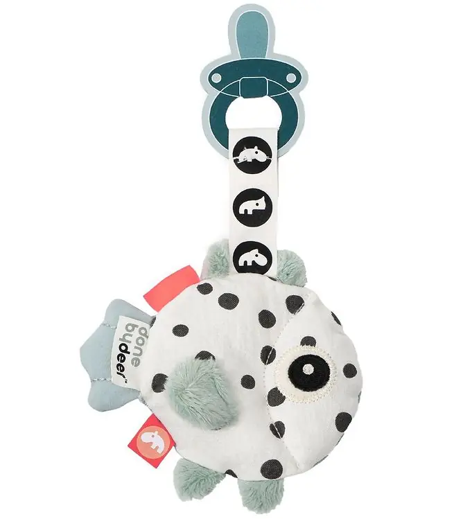 Done by Deer Knuffel - 12 cm - Puffee - Blauw Speciale Aanbieding
