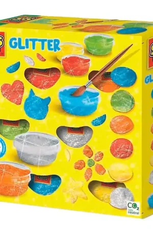 Beste Prijs SES Creative Posterkleuren - 6x45 ml - Glitter