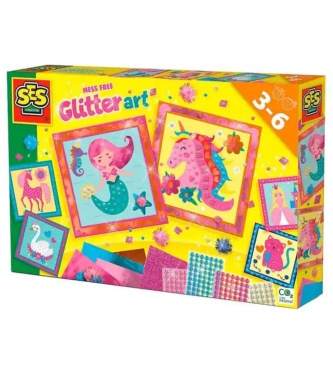SES Creative - Kunstwerken met Glitter Beperkte Voorraad