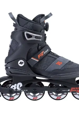 K2 Rolschaatsen - FIT 80 Boa - Grijs - Skeelers Populair