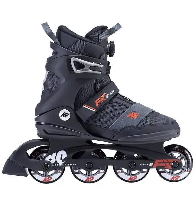 K2 Rolschaatsen - FIT 80 Boa - Grijs - Skeelers Populair