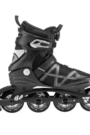Nieuw K2 Rolschaatsen - F.I.T 84 Boa - Zwart - Skeelers