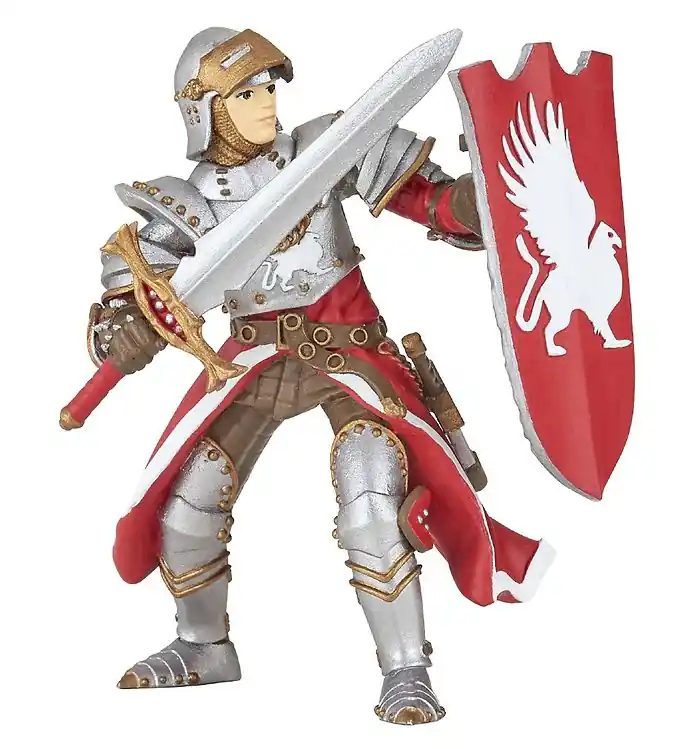 Papo Griffin Ridder - H: 8,5 cm Beperkte Voorraad