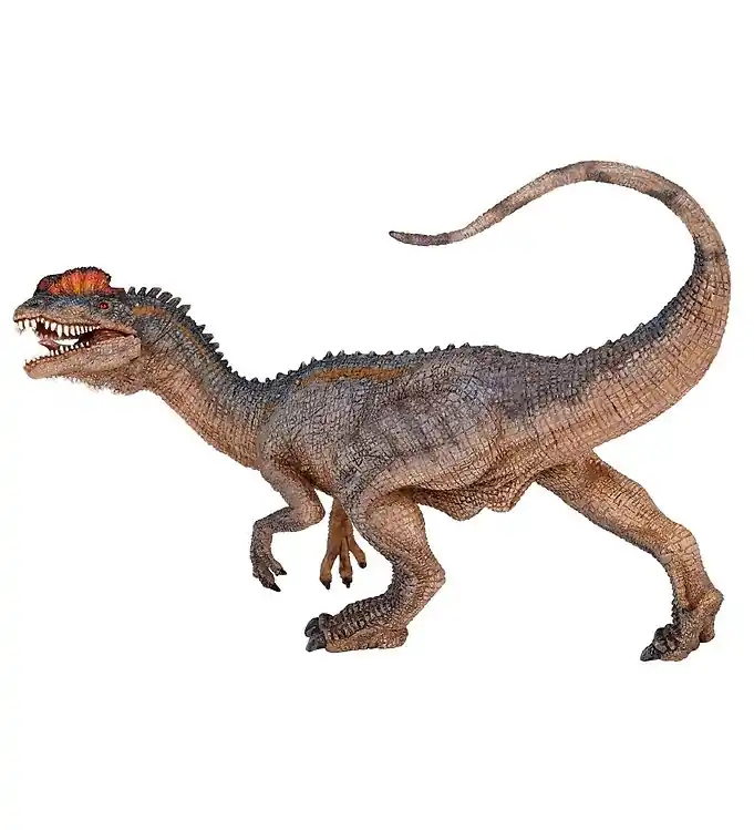 Betrouwbaar Papo Dilophosaurus - L: 14 cm