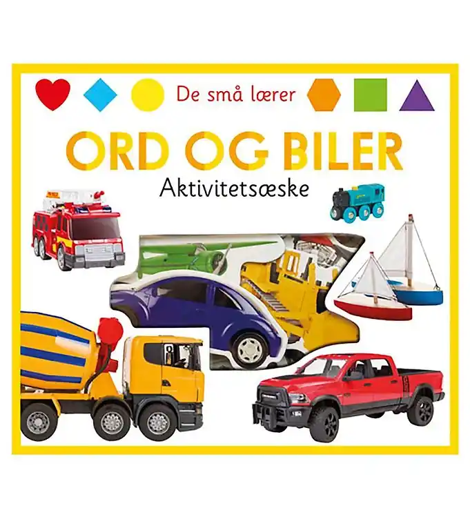 Hoge Kwaliteit Alvilda Activiteitenbox - De Små Lærer woorden en Auto's - Deens